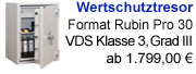 Wertschutzschrank, Tresor EN 1143-1 bestellen, Tresor VDS Klasse 3, Tresore kaufen von eisenbach-tresore.de